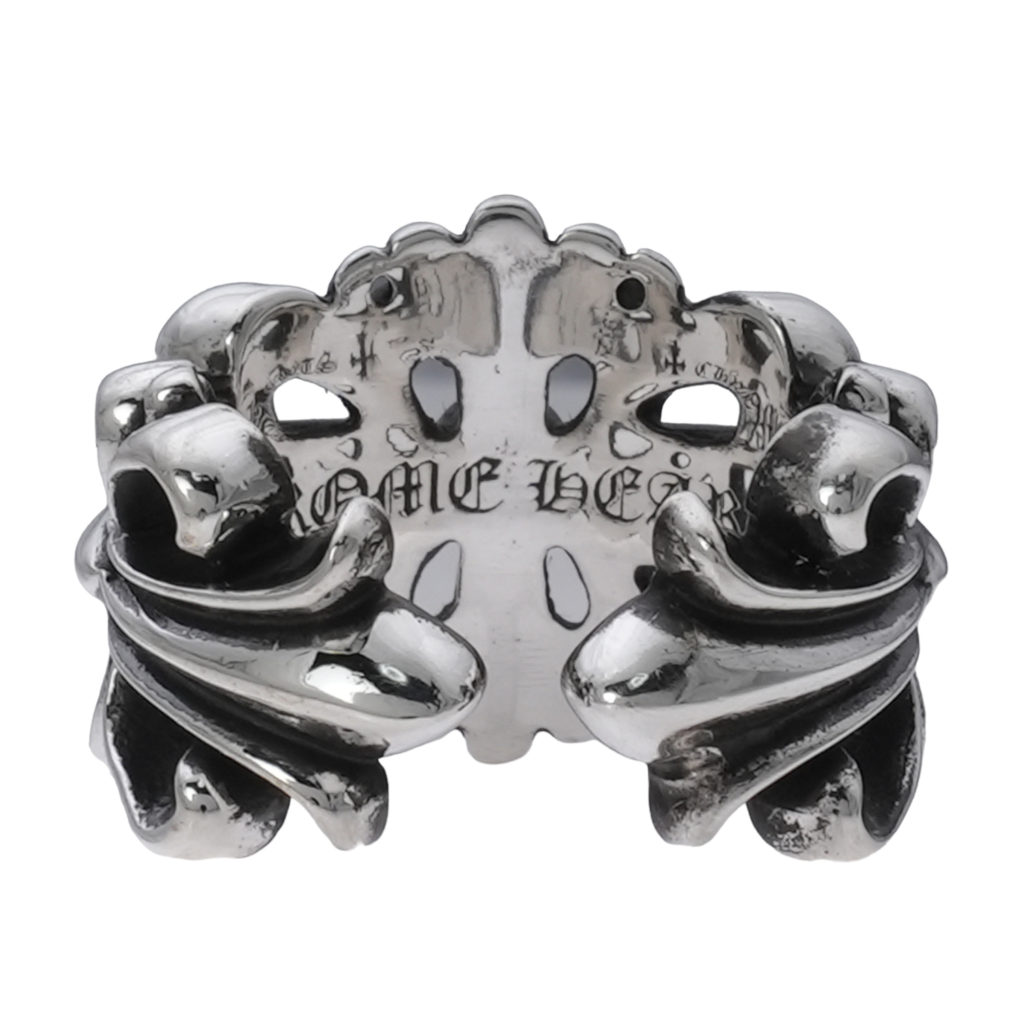 CHROME HEARTS クロムハーツ フローラルクロス リング アフターパヴェ 
