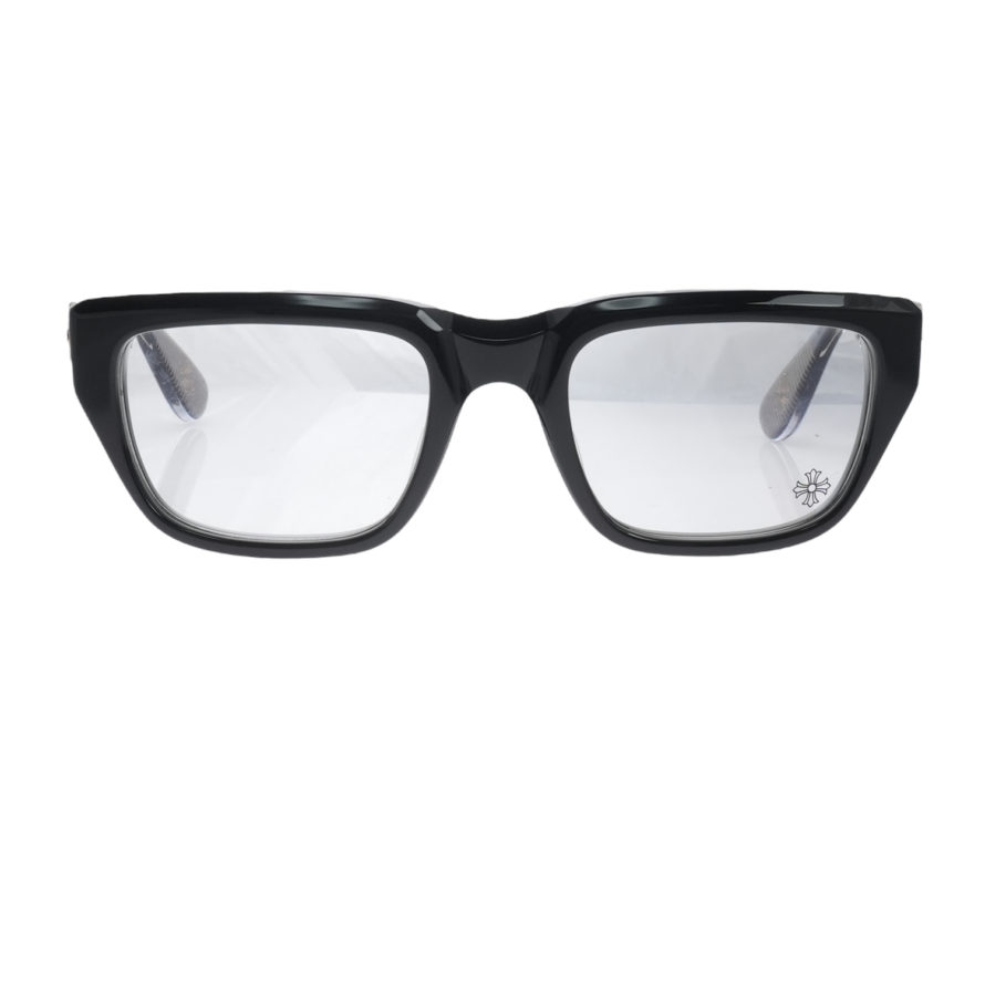 OPTITCAL ダガーテンプルスクエア型眼鏡