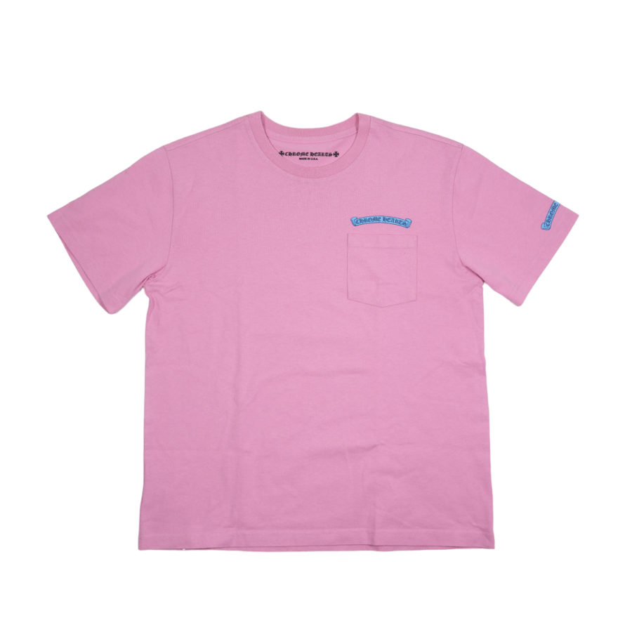 “CH T-SHRT/1 スクロールラベルバックプリントTシャツ L “
